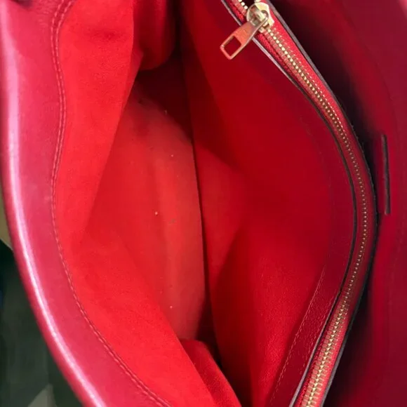 Louis Vuitton Monogram Pallas MM Shopper Cerise Excellent Condition - Picture 5 of 16